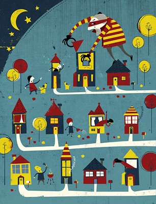 illustration of Digital, Stylized, Humor, Children, Editorial, Family, People, Lifestyle