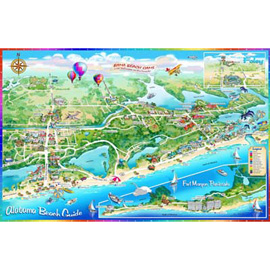 illustration of Comps, Digital, Architectural, Corporate, Editorial, Family, Landscape, Maps, Travel, Web Illustration