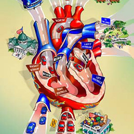 illustration of Comps, Digital, Stylized, Health, Maps, Medical, Sports, Toys & Games, Travel