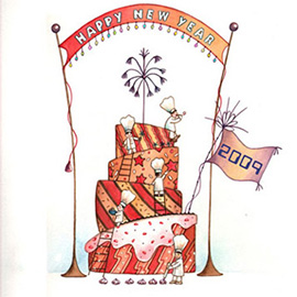 illustration of Watercolor, Children's Books, Family, Food, Greeting Cards, Holidays, Licensing