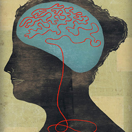 illustration of Conceptual, Graphic, Painterly, Annual Report, Book Covers, Corporate, Editorial, Health, Science, Feminine