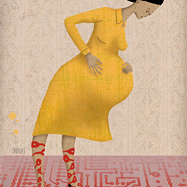 illustration of Conceptual, Graphic, Painterly, Book Covers, Children's Books, Family, Health, Medical, People, Science