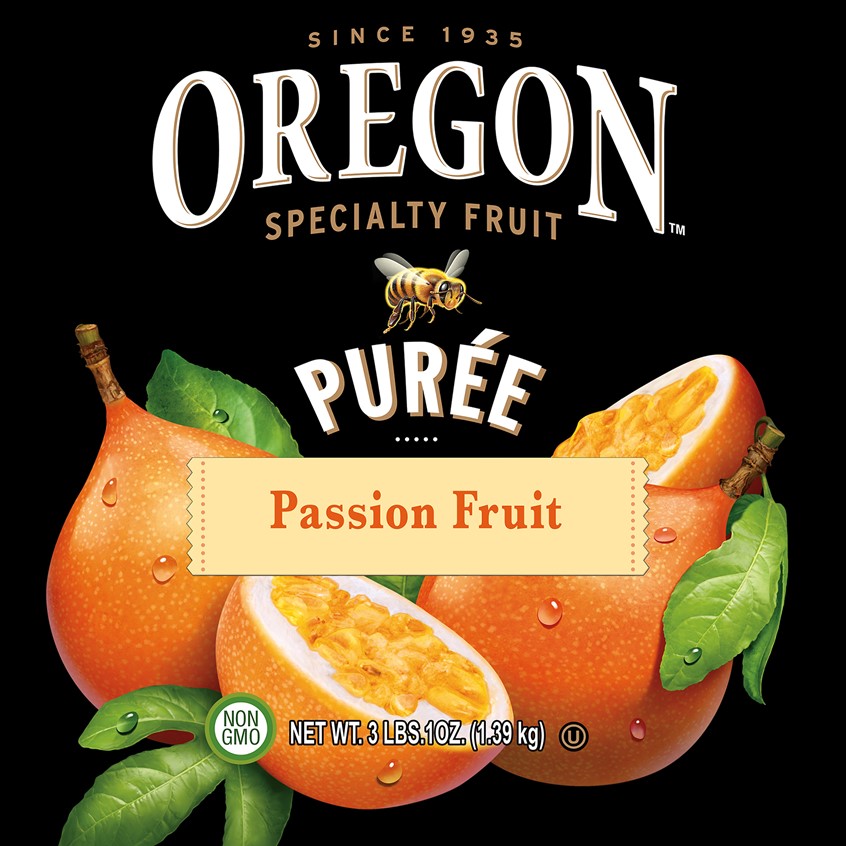 illustration of Passion fruit slice, fruit, leaf, fresh, produce, puree, juice, sweet, juicy, food, recipe, packaging, branding, cookbook, photo-realistic, photorealism, hyper-realism, breakfast, cuisine, cooking, organic, best illustration, quality, art, design, vegan, natural, flavor, food, healthy, health