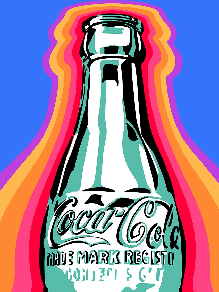 Coca Cola Illustration by Lars Madsen | Directory of Illustration
