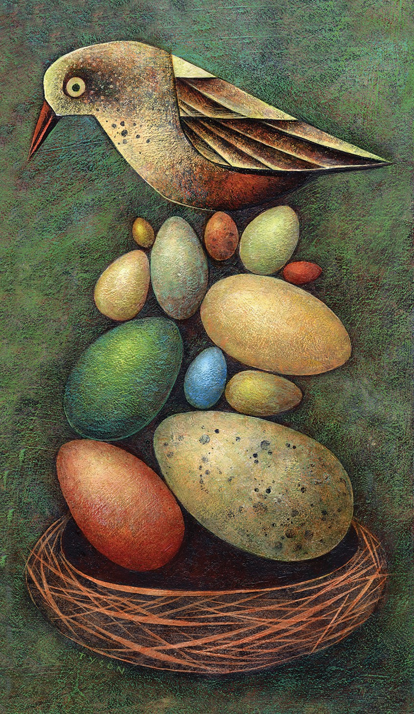 illustration of Prime Time to Transfer Assets (On Wall Street Magazine, Source Media).
Family members’ assets are pooled in a “Family Limited Partnership” to reduce manager fees and meet account minimums.
Assets, Bird, Birds, Diversify, Diversity, Egg, Family, Investments, Money Management, Nest, Nest Egg, Variety