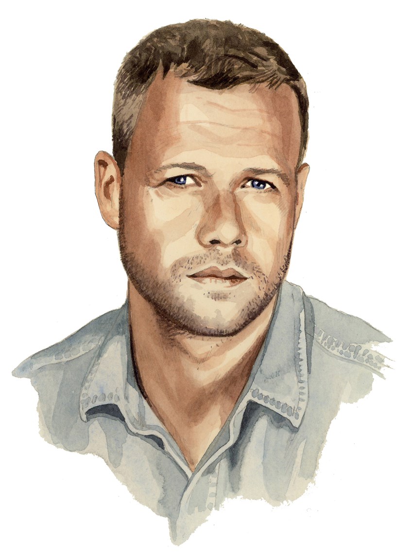 illustration of Staff portrait of Dan May for MrPorter.com
Portrait, corporate portrait, editorial portrait, staff portrait, business portrait, Mr Portrait, fashion, men's fashion, men's clothing, style, men's style, online clothing, clothing, shirt, denim shirt, rugged, handsome