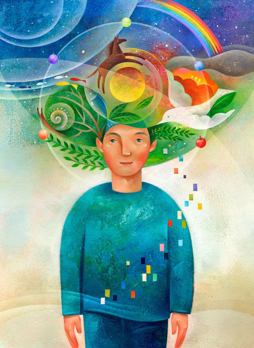 illustration of #illustratorsoninstagram #childrensbooks #childrenspublishing #childrensillustrators #childrensillustration #childrensbookartist #characterdesign #fairytales #picturebooks #picturebookillustration #picturebookartist #power #intention #metalhealth #openmind #painterly