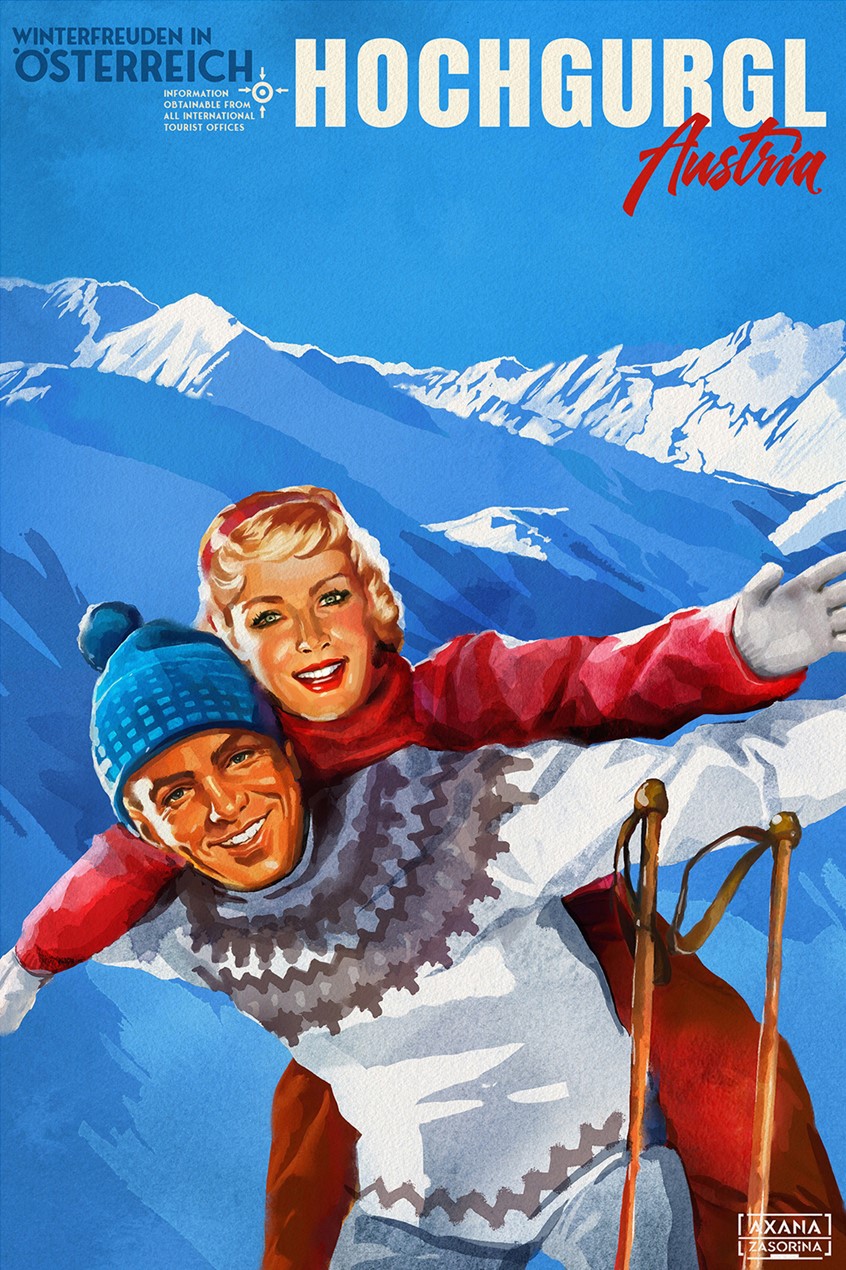 illustration of illustration, painterly, 50s posters, figurative, portrait, historic, advertising campaign, magazine illustration, magazine cover