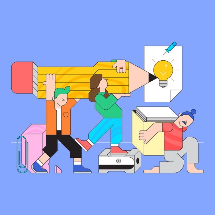 illustration of portrait, man, graphic, abstract, editorial illustration, design, publishing, tech, people, kids, sport, humour, cover, team, work, office, teamwork, stationery, office, editorial illustration, branding, publishing, advertising, packaging, gaming, brand, books, mural,