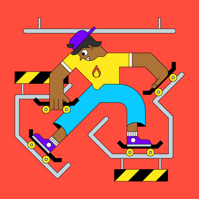 illustration of character design, editorial illustration, branding, magazines, publishing, health, sports, comic, cartoon, children, children's books, logo, icon, gaming, games, toys, fun, animation, teenager, ethnic, diversity, fun,