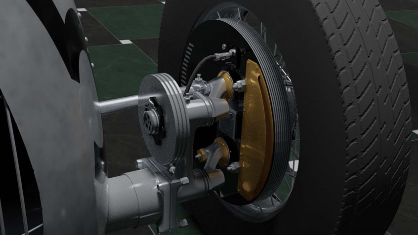 illustration of This is a model of the 1936 Auto Union Type C race car. Known as the Silver Arrows these cars dominated Grand Prix racing until World War 2. 3D model created in Blender. #vehicle