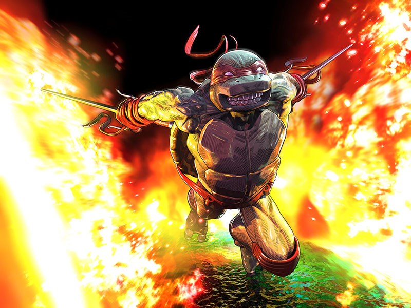 illustration of Image made for IDW comics. Made with Zbrush 3D, Keyshot and Photoshop.
Designed in a blend of 2D and 3D using Zbrush, Keyshot and Photoshop.
Comics, Covers, Superheroes, Turtles, Ninjas, Heroes, IDW, Nickelodeon, Photoshop, Keyshot, Rendering, Fire, Explosive, Dynamic