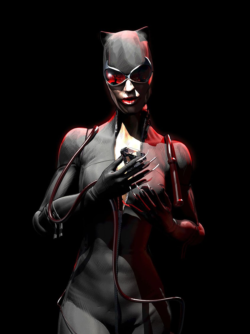 illustration of Image inspired by DC and the Arkham games from Rocksteady Games.
Designed in a blend of 2D and 3D using Zbrush, Keyshot and Photoshop.
Batman, Catwoman, Comics, Covers, Superheroes, Heroes, Villains, DC, Photoshop, Keyshot, Rendering, Sculpture, Character.