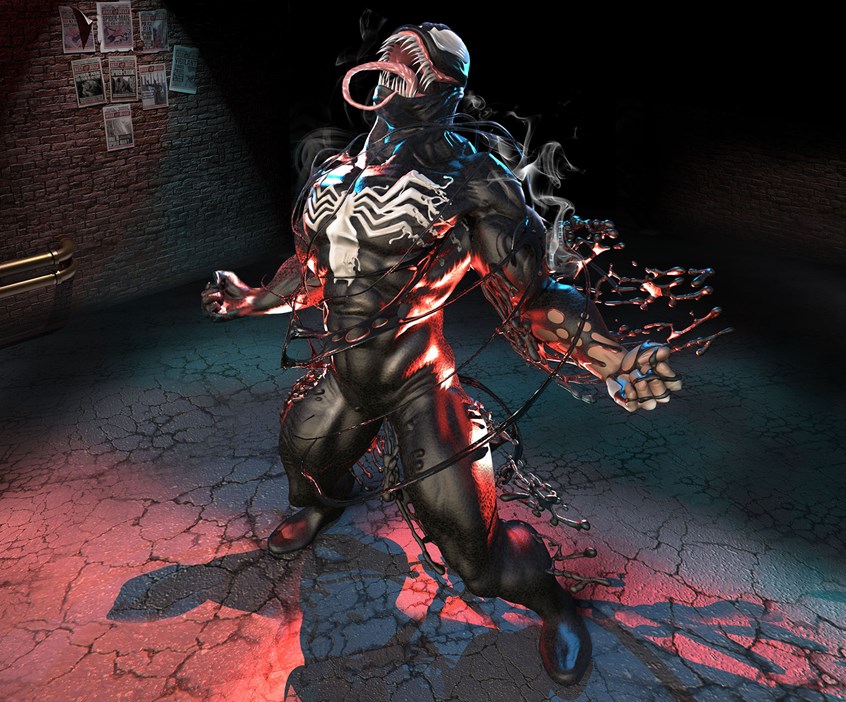 illustration of Image inspired by Marvel and Tod McFarlane's Spiderman series.
Designed in a blend of 2D and 3D using Zbrush, Keyshot and Photoshop.
Spiderman, Comics, Venom, Covers, Superheroes, Heroes, Villains, Marvel, Photoshop, Keyshot, Rendering.