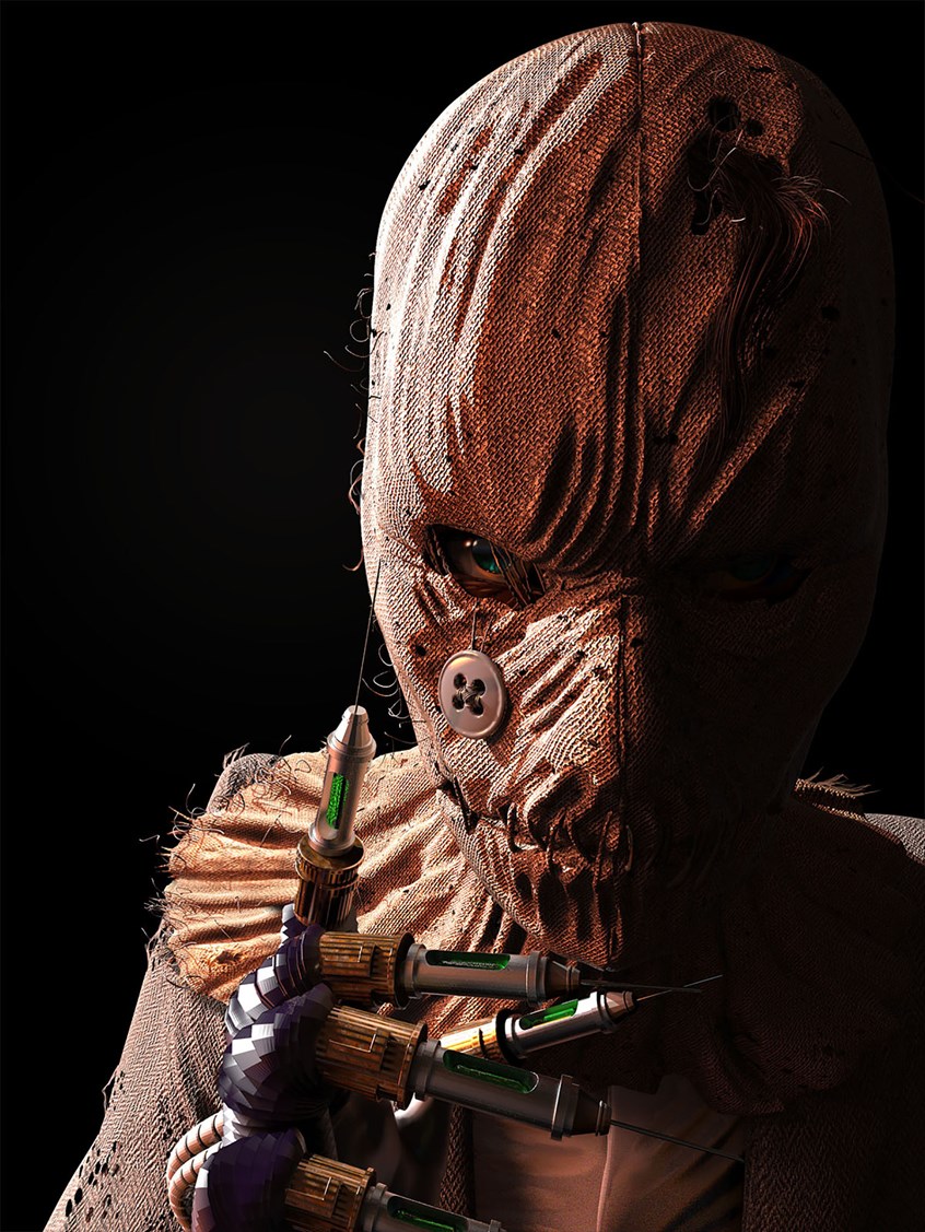 illustration of Image inspired by DC and the Arkham games from Rocksteady Games.
Designed in a blend of 2D and 3D using Zbrush, Keyshot and Photoshop.
Batman, Comics, Covers, Superheroes, Heroes, Villains, DC, Photoshop, Keyshot, Rendering, Sculpture, Character.