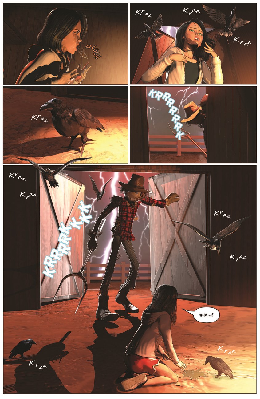 illustration of Interior page for upcoming graphic novel