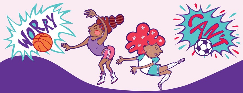 illustration of This was one of three large building coverings on a prominent Chicago Highway. Girls in the Game is an organization that promotes sports and extra curricular education for girls.
Girl Power, Empowerment, Sports, Girls, Women, Freedom, Fun
