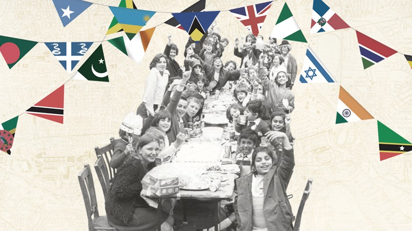 illustration of Making East London: past present & future responds to the project Making East London, using oral histories and archives. The animation was commissioned by University College of London. non profit organisation, NPO, charitable organisations.