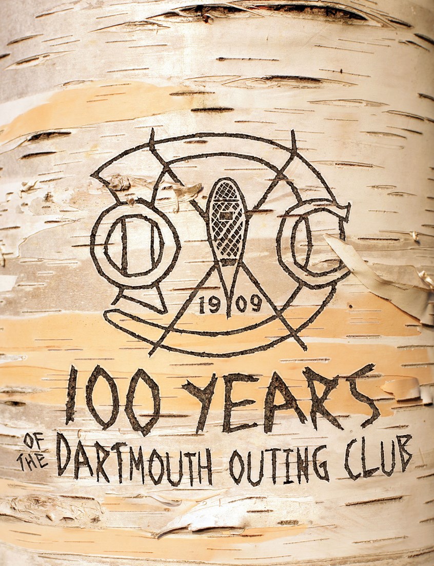 illustration of Cover illustration. CLIENT: Dartmouth Alumni magazine. ART DIRECTOR: Wendy McMillan.
outdoors, anniversary, 100, club, clubs, lettering, Dartmouth, monogram,
