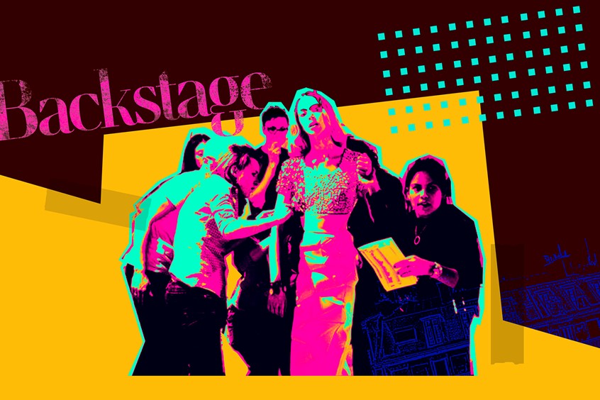 illustration of Digital mixed media: photographic manipulation & typographical illustration depicting abstract fashion backstage.
fashion illustration now, image manipulation, mixed media, pop art, graphic design, typography, lettering, editorial, advertising, flat colour, contemporary, art, artistic, lifestyle, abstract, sassy, stylish, beauty, trendy, modern, fresh, vibrant, portrait, exciting, digital art, artistic, poster design, best illustration, print, illustrated, illustrative