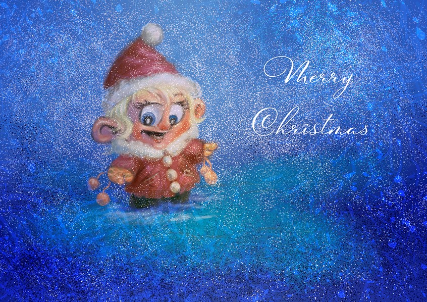 illustration of #christmas #xmas #love #merrychristmas #christmasdecor #winter #christmastime #elf #art #snow #family #navidad #christmasiscoming #holidays #christmasdecorations #holiday #christmasgifts #noel #gift #december #like #snowing #whimsical #cartoon #character #characterdesign #licencing #card #christmascard #postcard #merrychristmas #tiny #cute #wholesome #childrensbook #storytelling #lapland #arctic #northpole #gnome #happy #christmaself #blue #red #magical #toy #game #app #web #illustration #chibi