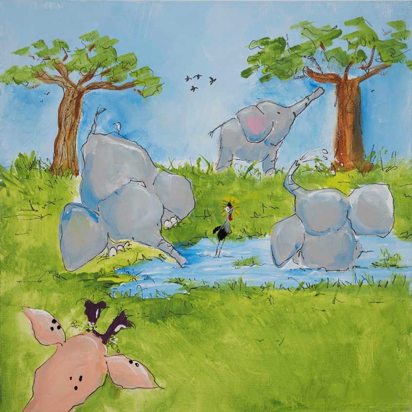 illustration of Page from my latest book,