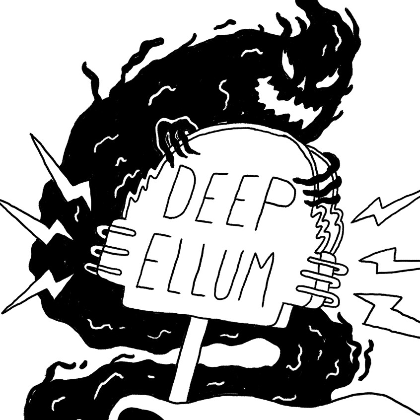 illustration of Part 2 of my Grungy T-shirt series celebrating my delightfully weird Texas neighborhood.
Limited Color, street, street wear, grunge, urban, youth. line with color, black, Texas, Deep Ellum, pizza, beer, rats, sneakers, party, smoke, rage, angst, counterculture, tattoo, tone on tone. car, hot rod, skull, grim reaper, sign, neon, covertable, road rage, dog