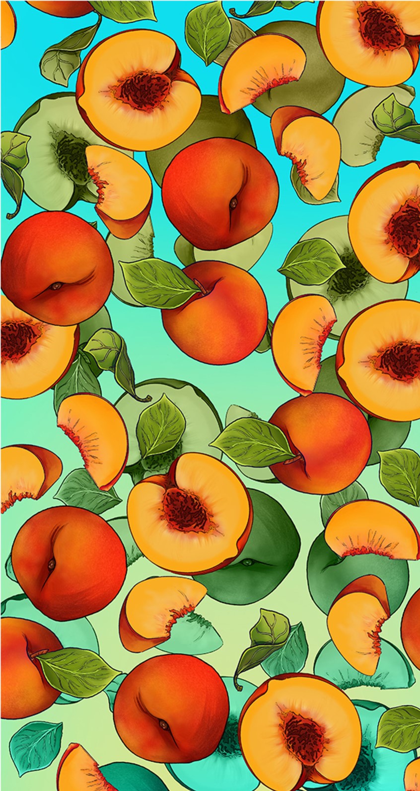 illustration of Beer Label Design for Berliner Weisse with Peaches by River Dog Brewing Company. Digital Illustration of Peach, Peach Leaves, and Peach pits. We designed the text design for the logo of the beer with a brush sign painter font. Done with Photoshop, Indesign, and Illustrator.
Merch, Food, Drink, Pattern, alcoholic, beverage, package, vector, label, beer, bottle, can, craft, fruit, seamless pattern, textile, peach, nectarine, decoration, decorating, diet, healthy eating, print,