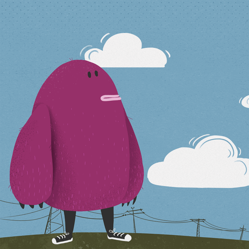 illustration of Stylized and whimsical gif illustration.
gif, gifs, animation, creature, simple, stylized, whimsical, nature, environment, clouds, texture, wildlife, cartoon, cartoonish, convers, editorial.