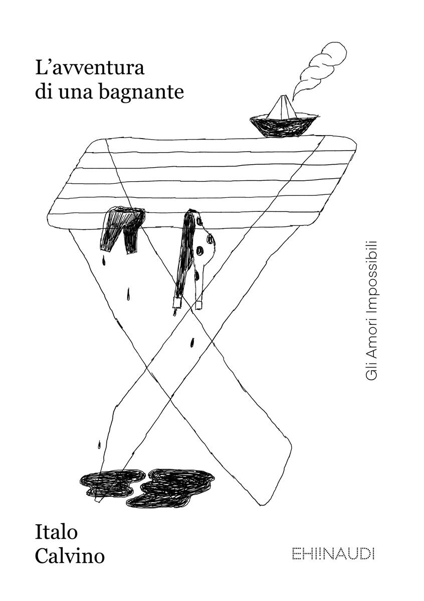 illustration of Conceptual depiction of Calvino's tale about woman lost her swimsuit in the sea and had fear to call helps.
Editorial, cover, sea, beach, woman, swimsuit, love, best, illustrator, illustration, artist, magazine, cover