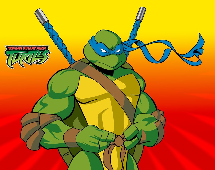 illustration of A hero on a half shell. Michelangelo is prepared for any brawl in the street...Just don't forget to bring the pizza.
TMNT Promotional piece by Mr Scott