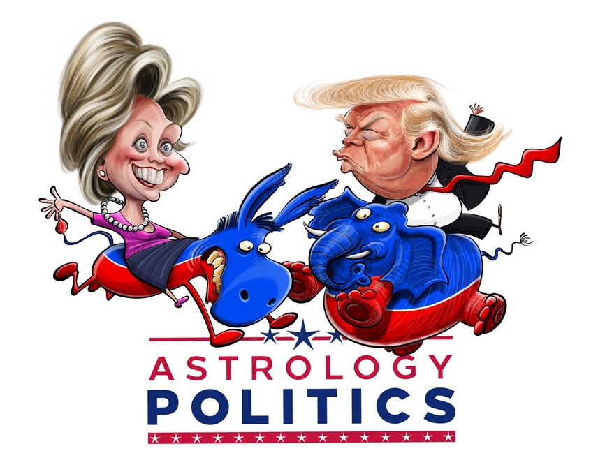 illustration of F/C caricature of the politicians Hillary Clinton and Donald Trump done in Procreate, digital, caricature, wormhole, science, people, humor, realism, cartoon, whimsical, sports, portraits of political personalities, portraits of business personalities, portraits of movie actors and actresses, celebrities, musicians, Tesla, electric vehicles, clean energy, politics, brexit, soccer.