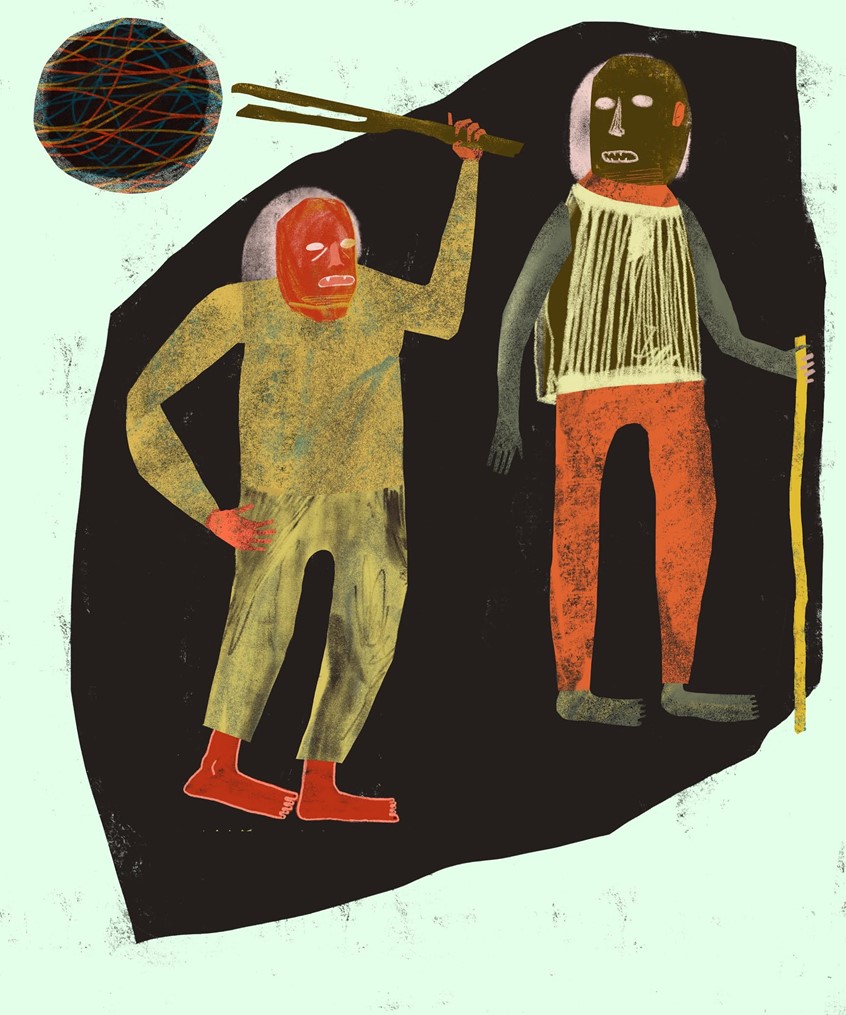 illustration of Science fiction inspired hiking scene.
Rock, Rocks, moon. desert, nature, space, landscape, face, weird,
worldly explorer, prehistoric, alien, attack, nature, hiking, outdoors, weird, odd, Science, fiction inspired, peaceful, calm, serine, midcentury, modern, modernism, line, airbrush, texture, figurative, folk, conceptual, conceptual art