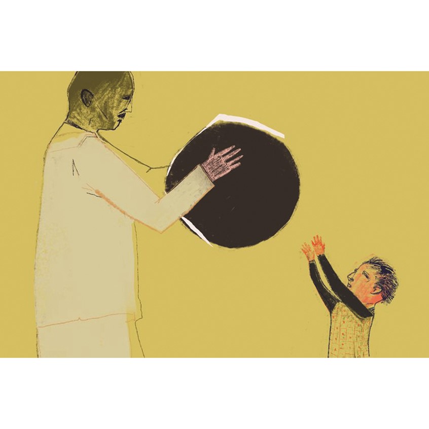 illustration of Rock, Rocks, void, ball, catch, child, school. play, serious, weird, group, lounging, figurative, figures,
worldly, vintage, nature, outdoors, weird, odd, Science, fiction inspired, peaceful, calm, serine, midcentury, modern, modernism, line, texture, education, mental, health, learn, games, childhood, bad, helpless, giving, authority, development, conceptual
