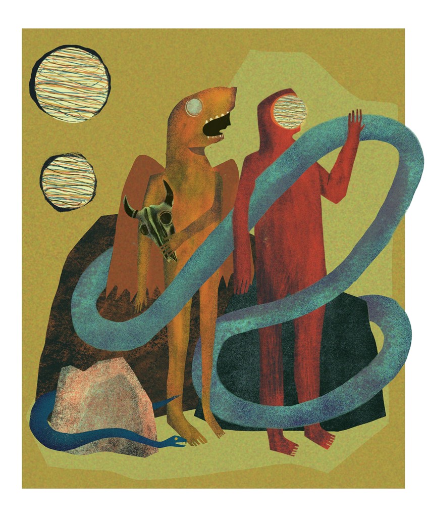 illustration of
creates, costume, monsters, snake, rattlesnake, skull, conservation, equality, ownership, identity, line, airbrush, texture, horse, fineart, figure, moon, Abstract, Rock, Rocks, void, space, faceless, weird, identity, values, decisions, choice, lost,
explorer, prehistoric, alien, nature, outdoors, weird, odd, Science, fiction inspired, peaceful, calm, serine, midcentury, modern, modernism, line, airbrush, texture, couple, figurative, contemplative, child, conceptual, conceptual art