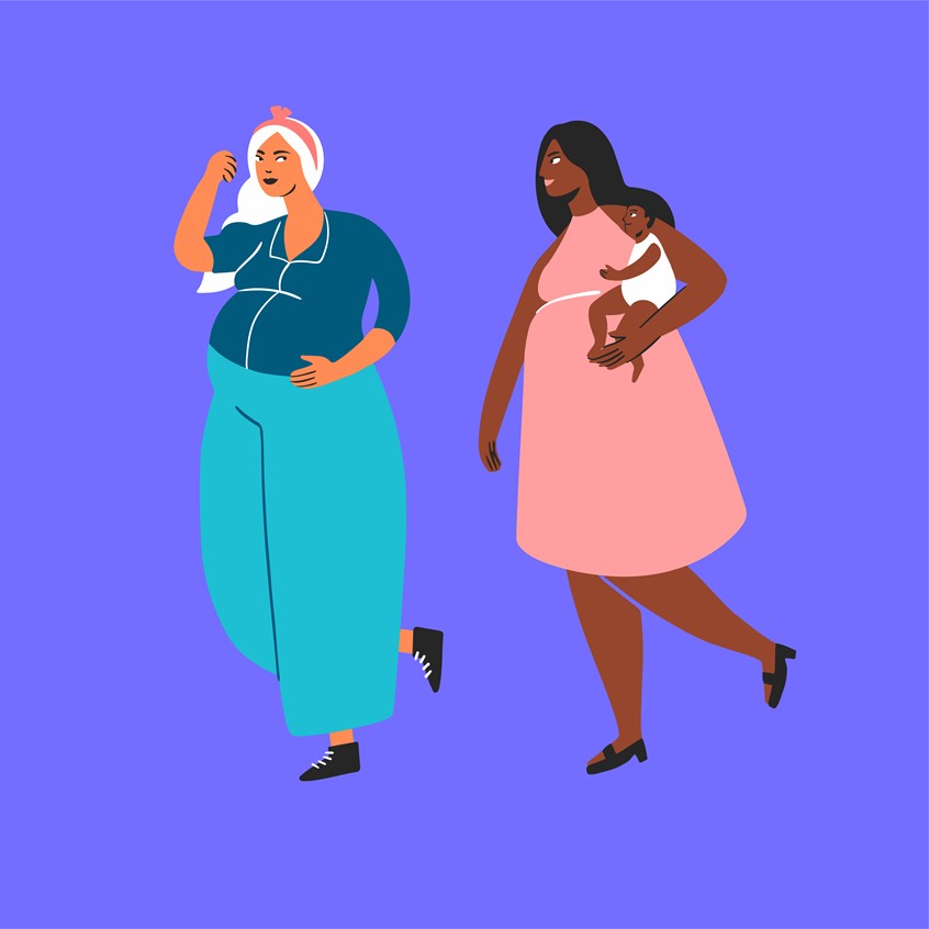 illustration of WOWMOM is a space designed to inform and create a connection between pregnant women. In this platform, real experiences of women and guidance by experts in maternity converge.
Women, Woman, Pregnancy, Power, Funny, Modern, Blue, Cyan, Feminist, Feminism, Pregnant, Pregnancy, Wellness
