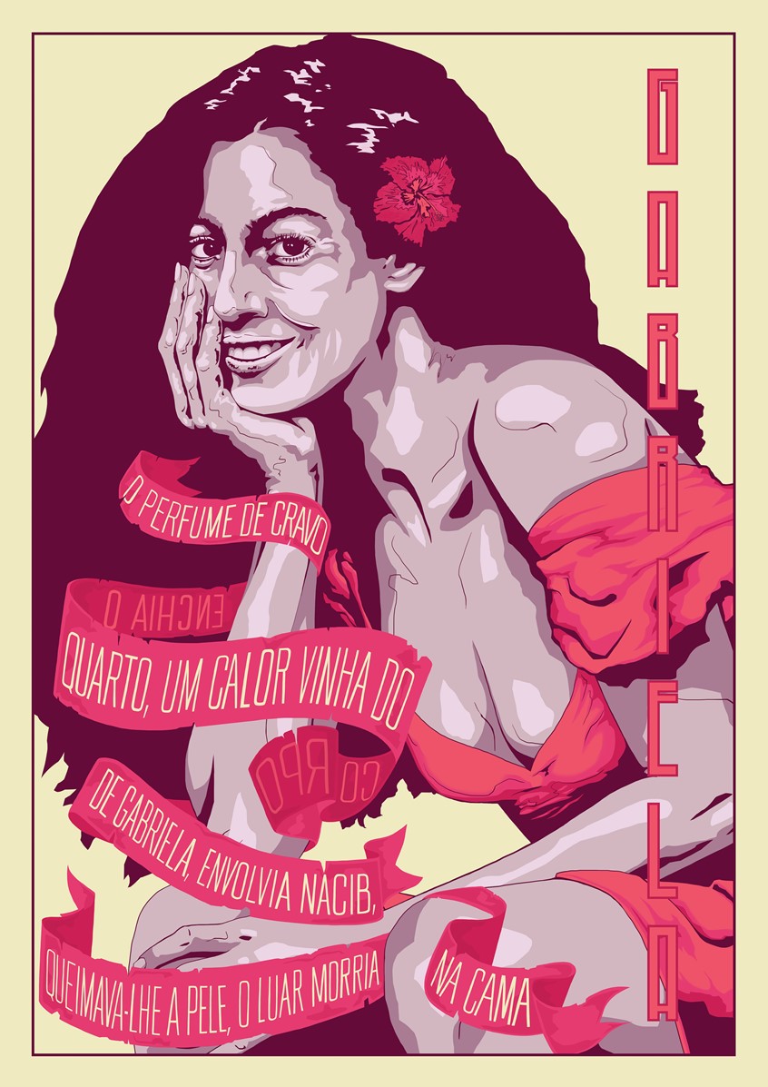 illustration of Award winning poster series of literature characters.
CLAP - Premios Internacionales de Diseño, Branding y Comunicación - Best illustration category
Editorial, books, publishing, author, entertainment, promotion, marketing, advertising, digital media, web media,
