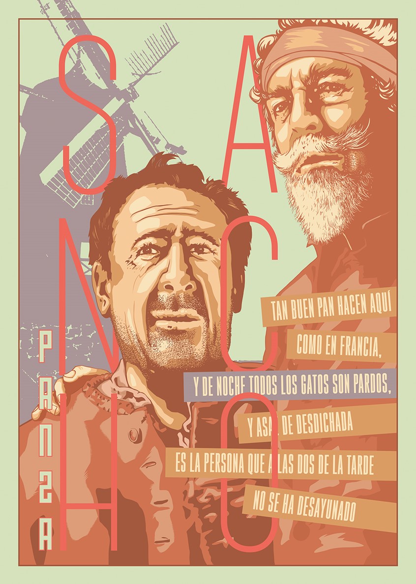 illustration of Award winning poster series of literature characters.
CLAP - Premios Internacionales de Diseño, Branding y Comunicación - Best illustration category
Editorial, books, publishing, author, entertainment, promotion, marketing, advertising, digital media, web media,