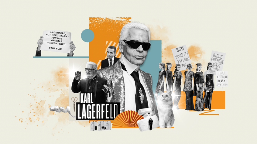 illustration of Editorial Illustration for Yahoo
Who was Karl Lagerfeld? From iconic designs to controversial opinions, here's what to know about Chanel's former creative director
This year's Met Gala pays homage to controversial designer Karl Lagerfeld, who passed away in 2019. Here's what you need to know about him ahead of tonight's star-studded event.