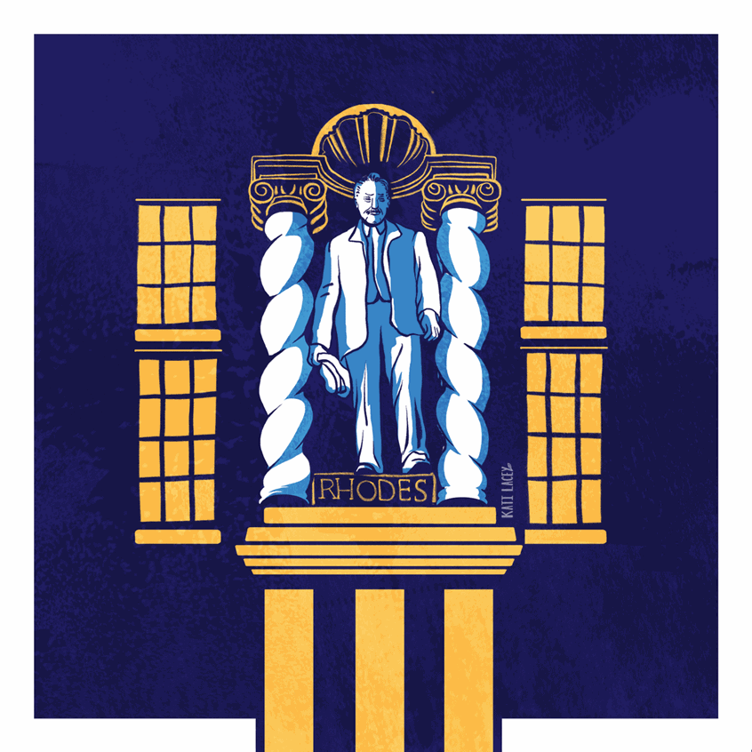 illustration of Animated gif created to raise awareness about the controversial issues that revolve around Cecil Rhodes in Oxford. Commissioned by Uncomfortable Oxford.
Editorial, Conceptual, Abstract, Illustration, Political, Activism,
