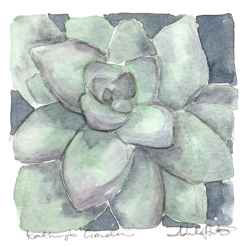illustration of Kathy's Garden. 3