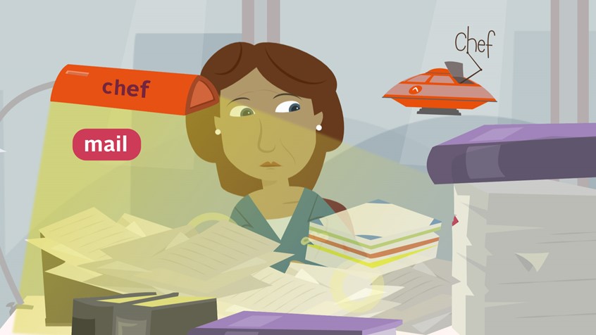 illustration of Image from an animated film for a union organisation for managers. Design and animation by me.
manager, office, HR, work, animation, explainer, information, workday, help, union, organisation, paperwork, problem, magazine, people, employee, confused, magazine, chaos,