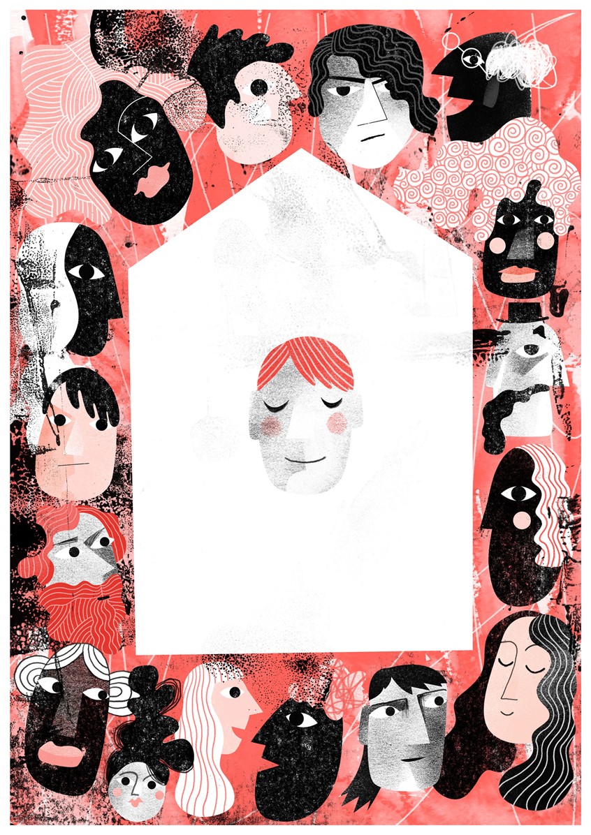 illustration of Part of the gallery project