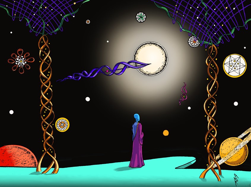 illustration of 9