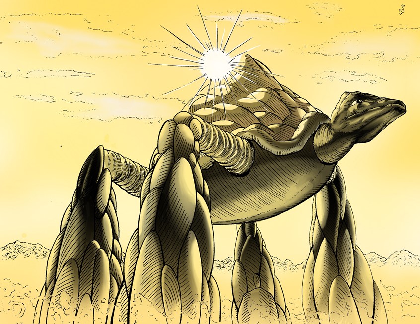 illustration of 9