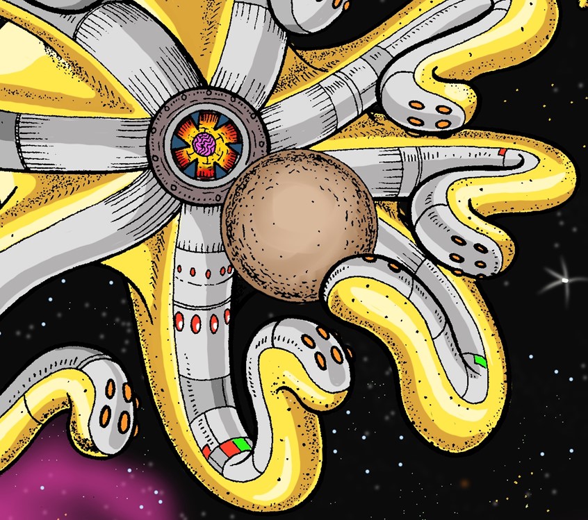 illustration of 9