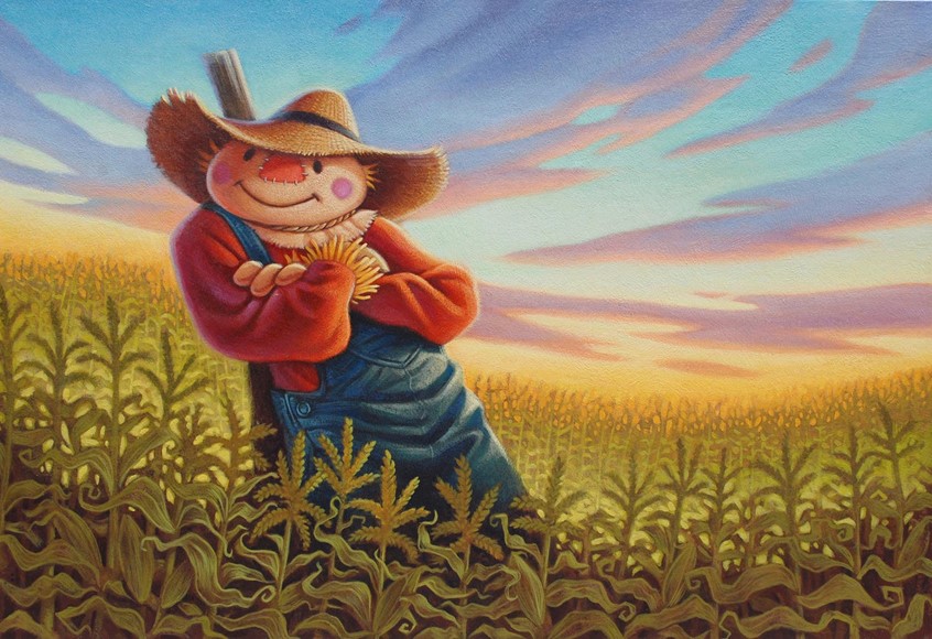illustration of Unpublished children's picture book project called