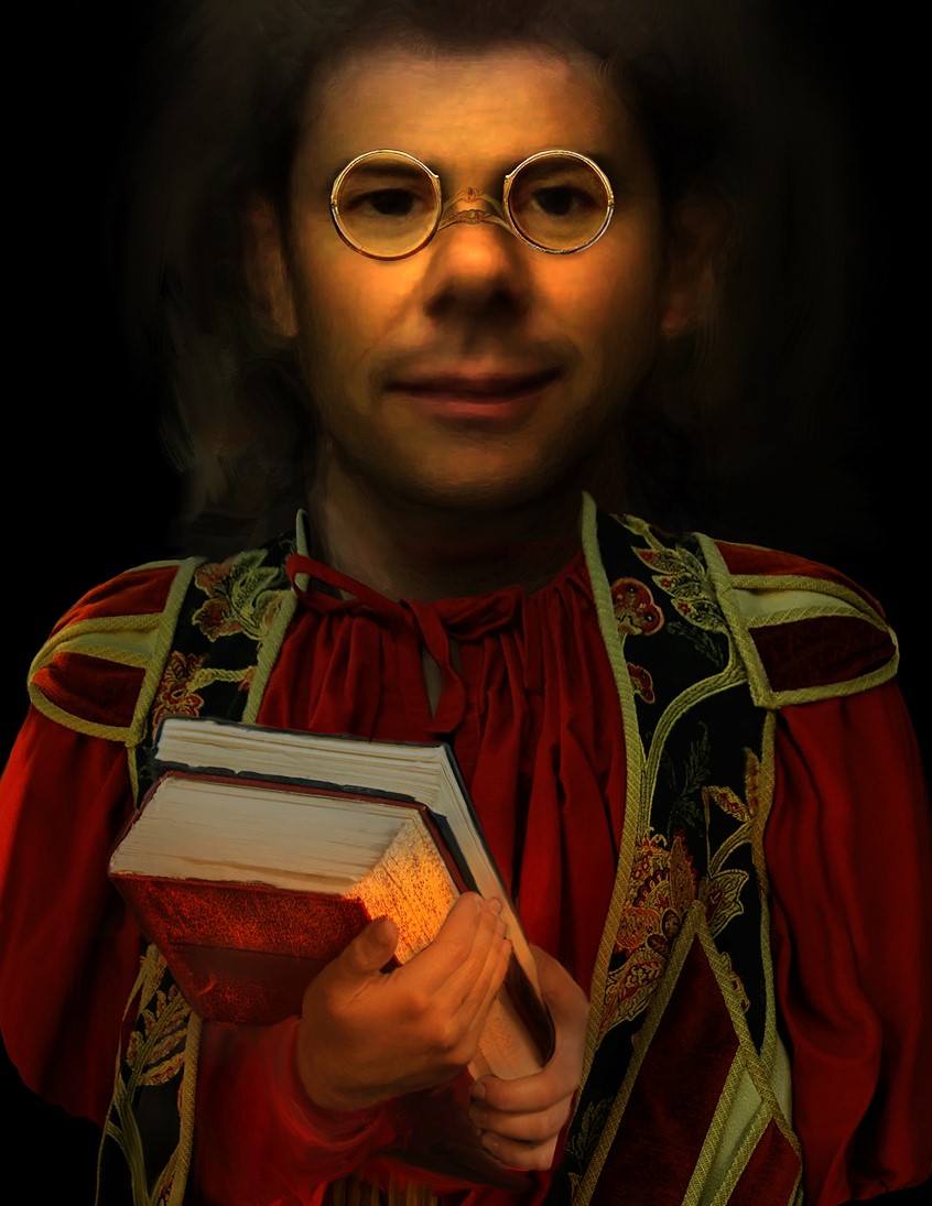 illustration of This unique hobbit-like character was developed by The Eldritch Press as a highly urbane and educated halfling who is quite unique relative to his country cousins. dungeons and dragons, 5e, role-playing, games, fantasy art, hobbit,