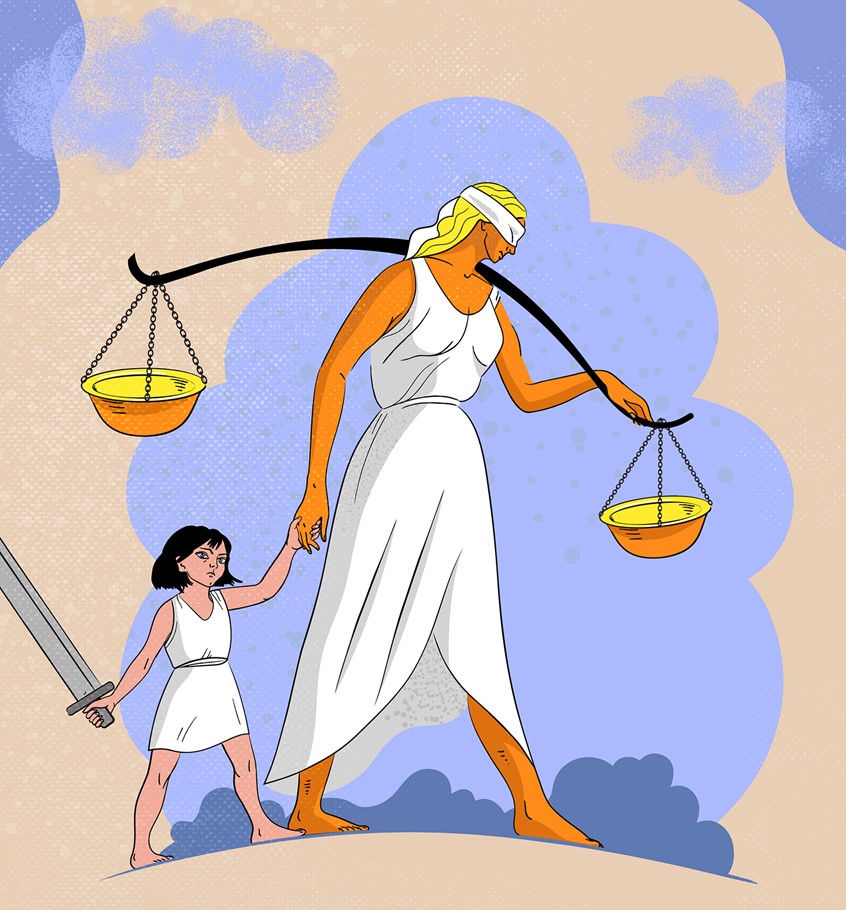 illustration of Illustration series for the Forbes Woman magazine
