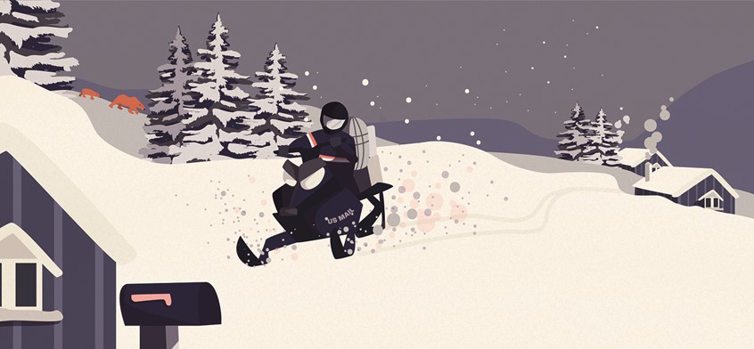 illustration of The brief was to create illustrations for the bundle of four Envelopes